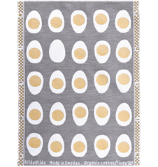 Essuie-mains Oeufs Gris Clair