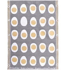 Towel Egg Small Light-grey