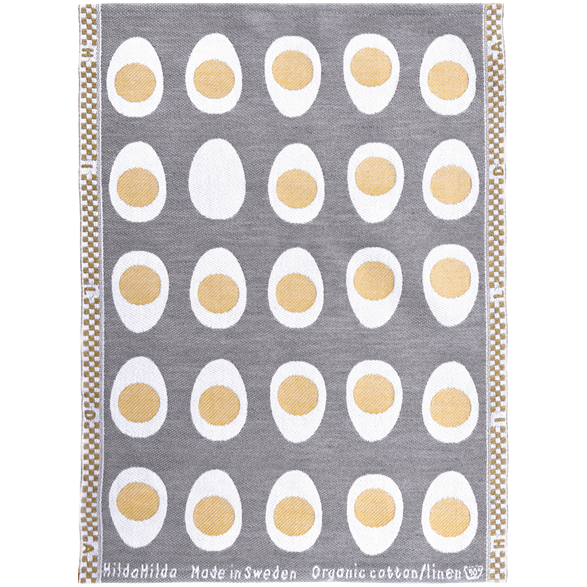 Essuie-mains Oeufs Gris Clair