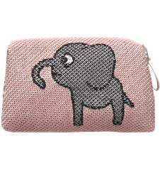Toilet bag 8cm Elephant Pink