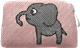 Necessär 8cm Elefant Rosa