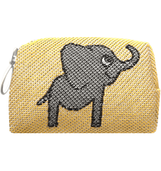 Pochette 8 cm Elefant Jaune