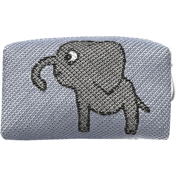 Necessär 8cm Elefant Blå