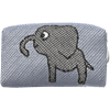 Pouch 8cm Elephant Blue