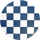 Dessous de Plat Carreaux Bleus