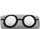 Étuis à lunettes Lunettes Lunettes Grises