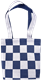 Tote M Carreaux Bleus