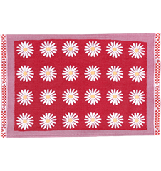 Set de Table Marguerite Rouge