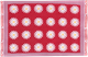 Set de Table Marguerite Rouge
