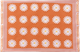 Tablett Prästkrage Orange