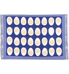 Set de Table Oeuf Bleu