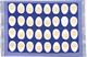 Tischset Ei Blau