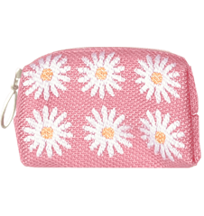 Kulturbeutel 8cm Wiesen-Margerite Rosa
