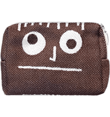 Pouch 12cm Little Man Brown
