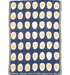 Torchon Oeufs Bleu