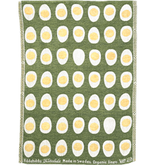 Torchon Oeufs Vert