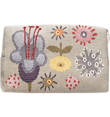 Pochette 18cm Fleurs