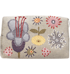 Pouch 18cm Flowers