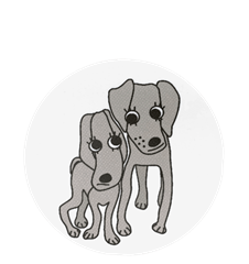 Coaster Hund Kompis