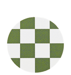 Dessous de verre Carreaux Verts