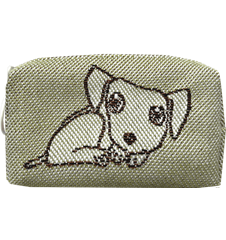Kinderdecke Hunde Grün