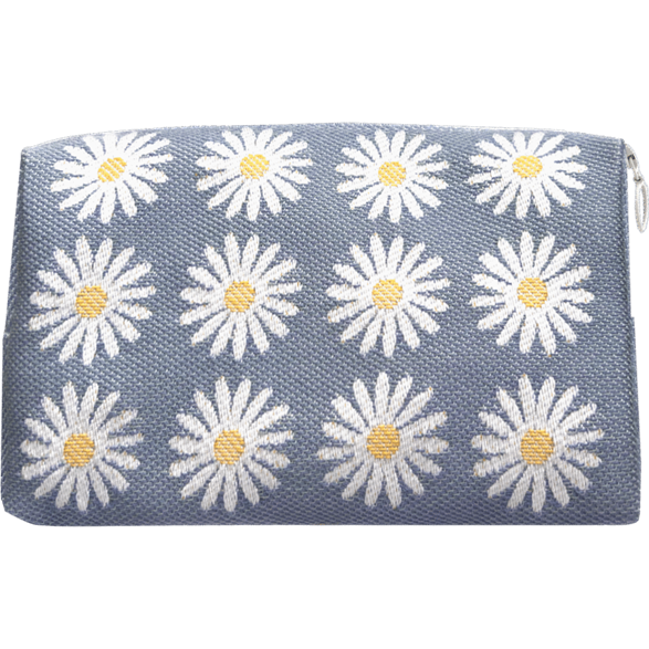 Pochette 18cm Marguerite Bleue Claire