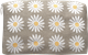 Pochette 18cm Marguerite Grise Lin