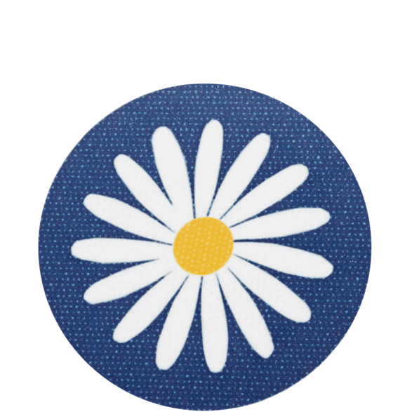 Coaster Daisy Blue