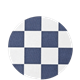Untersetzer Kariert Blau