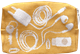Pouch 12cm Cords Yellow
