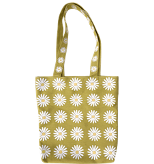 Tote M Daisy Lime