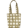 Tote M Marguerites Vert Lin