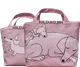Tote XS Hund Rosa