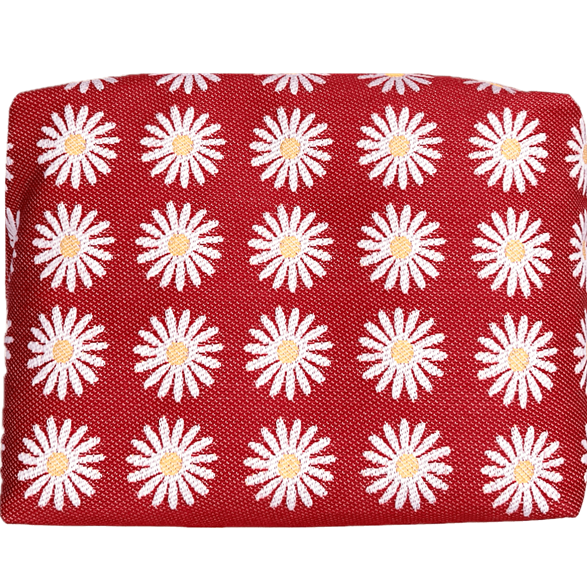 Pochette 25cm Marguerite Rouge