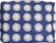 Pochette 25cm Marguerite Bleu