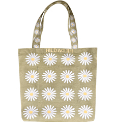 Tote L Linen Green