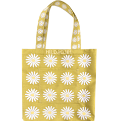 Tote L Marguerites Lime