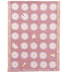 Handtuch Wiesen-Margerite Rosa Linnen