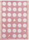 Handtuch Wiesen-Margerite Rosa Linnen
