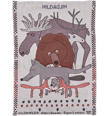 Handtuch Schwedische Tiere