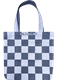 Tote L Karierter Blau Blau