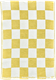 Kitchen towel Checkered Lime