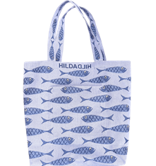 Tote L Toile Cirée Poissons