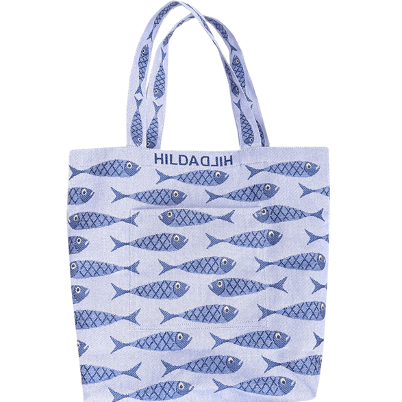 Tote L Toile Cirée Poissons