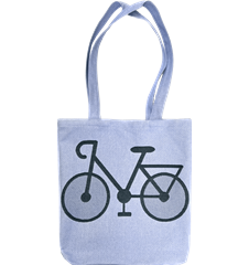 Tote M Vélo Bleu