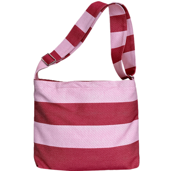 Messenger bag Rand Röd rosa