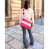 Messenger bag Rand Röd rosa