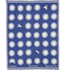 Baby Blanket Daisy Blue