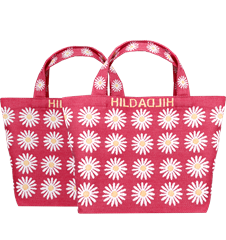 Tote XS Wiesen-Margerite Dunkel Rosa