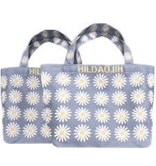 Tote XS Daisy Light Blue